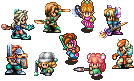The Seiken Densetsu Cast